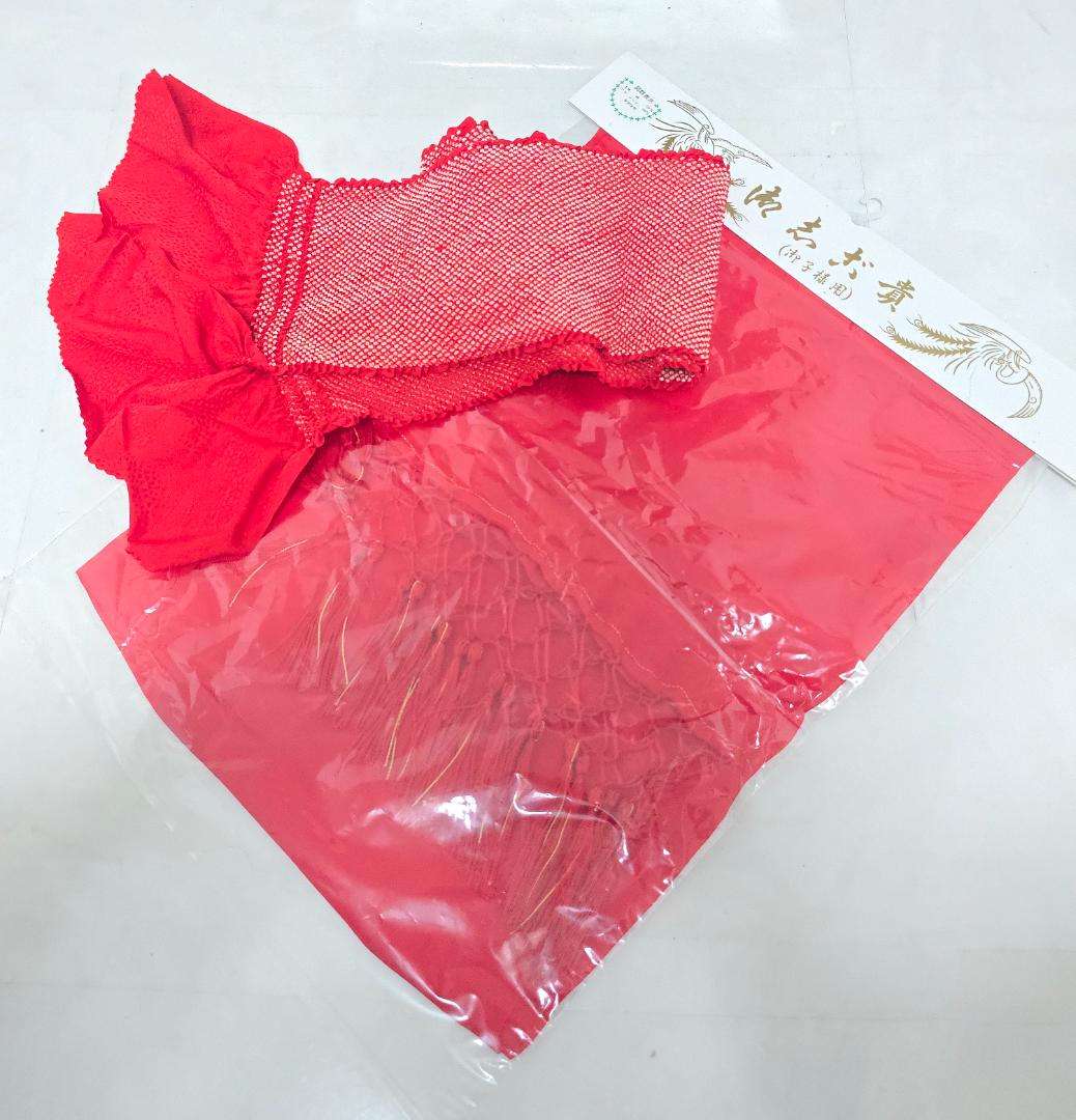 七五三　7歳　黒　総絞り　正絹　着物　セット　女の子 *c81