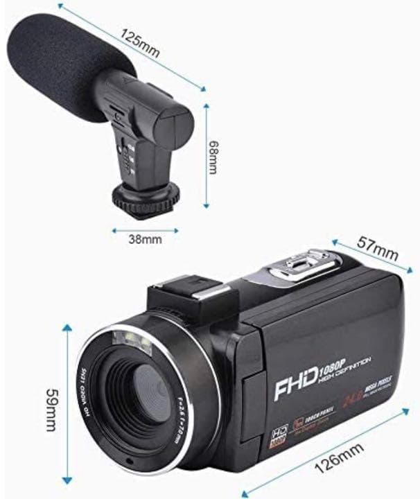 ❤操作がしやすく初心者でも楽々簡単に使いこなせる♪❤高性能❣ビデオカメラ