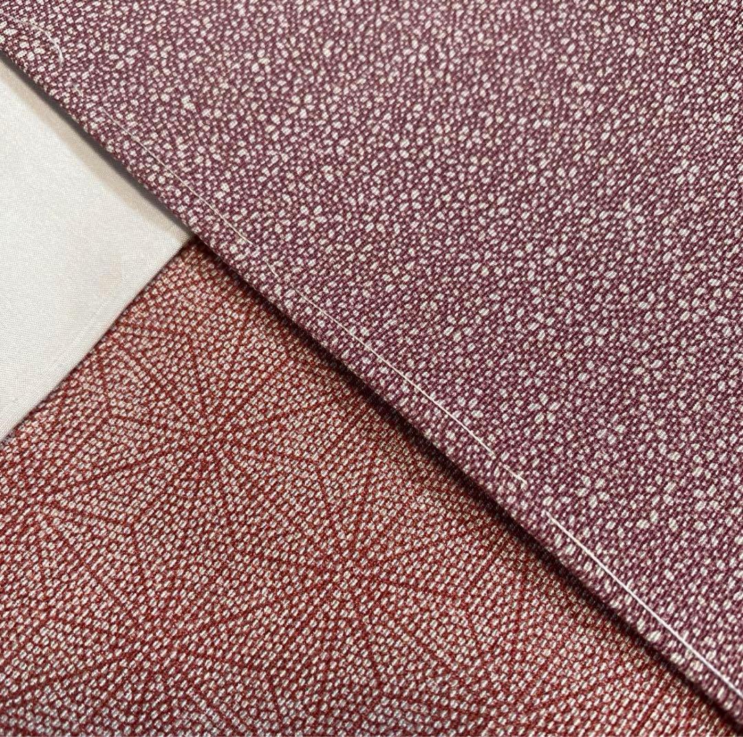 ★着回し自在★小桜柄　江戸小紋★裄69 丈長★藤三郎　帯★美品帯あげ帯じめ付き★