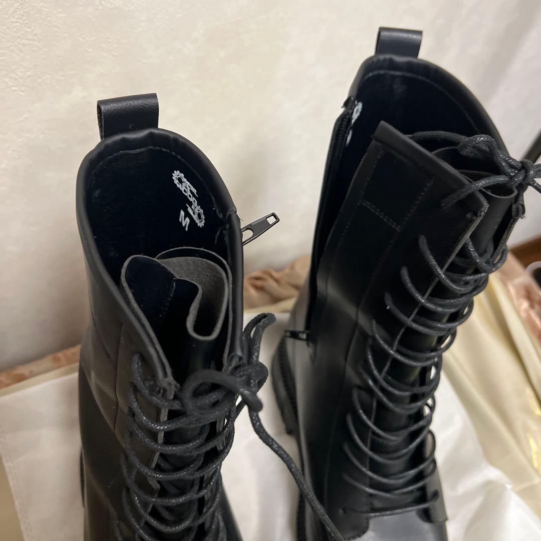 男装コスプレシークレットブーツ 18cm厚底　Mサイズインソール付き