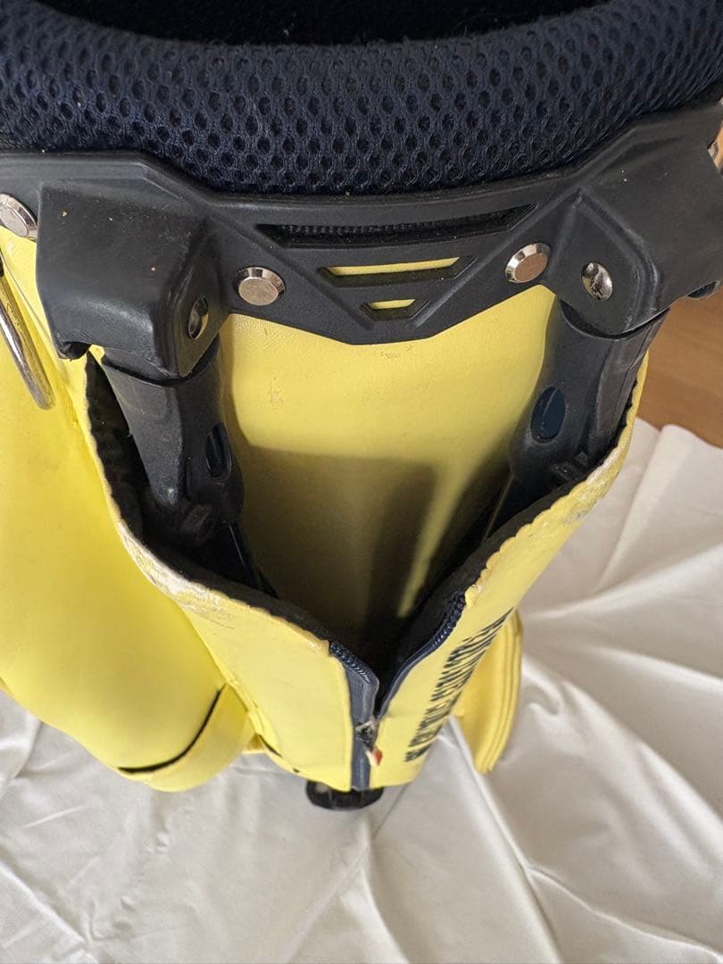 PEARLY GATES キャディバッグ 89 イエロー