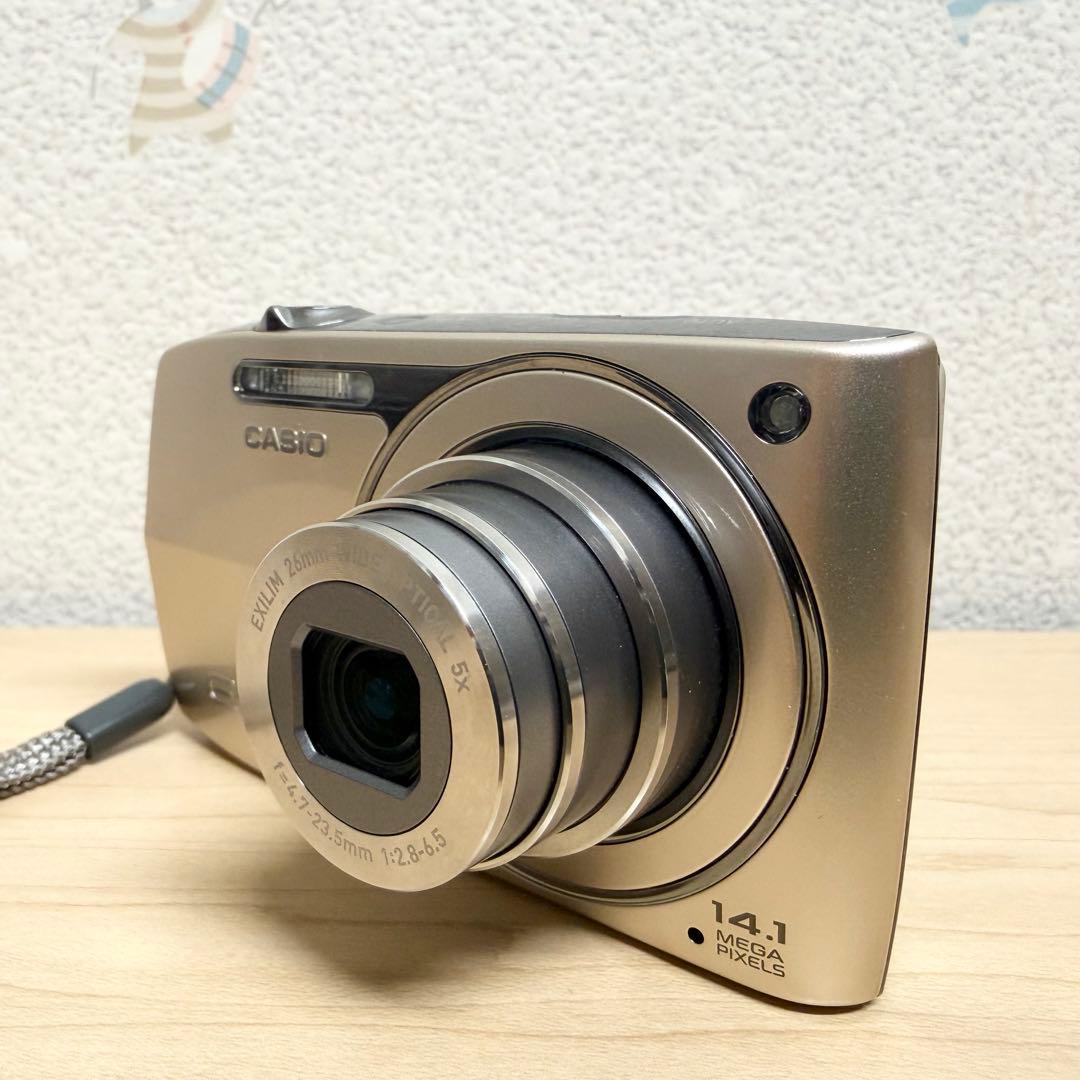 【極美品】CASIO カシオ EX-Z2300 コンデジ デジカメ ゴールド