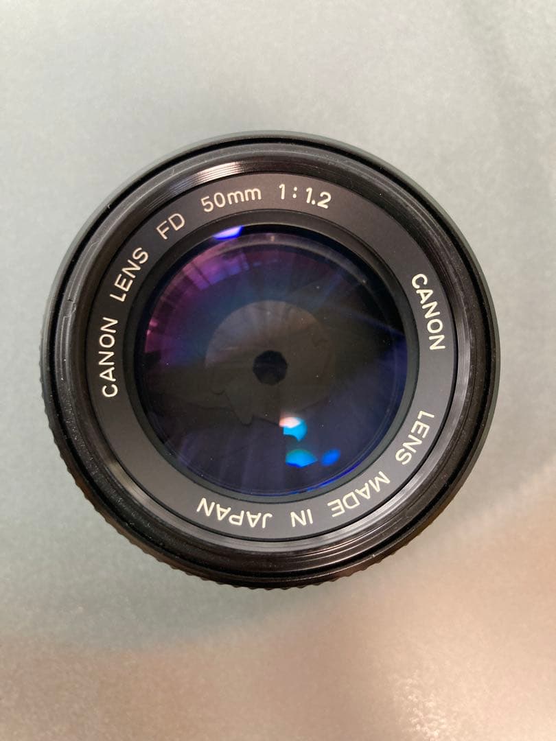 Canon NewFD 50mm F1.2 小カビあり