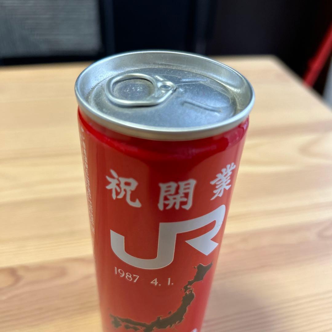 超レア‼️コカ・コーラ「祝開業　JR 」缶