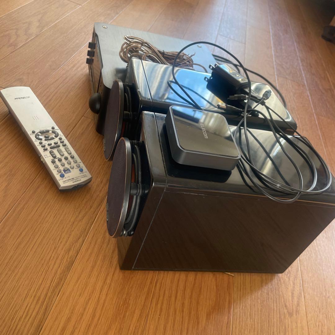 【Victor ミニコンポ】CD・DVDプレーヤー付き