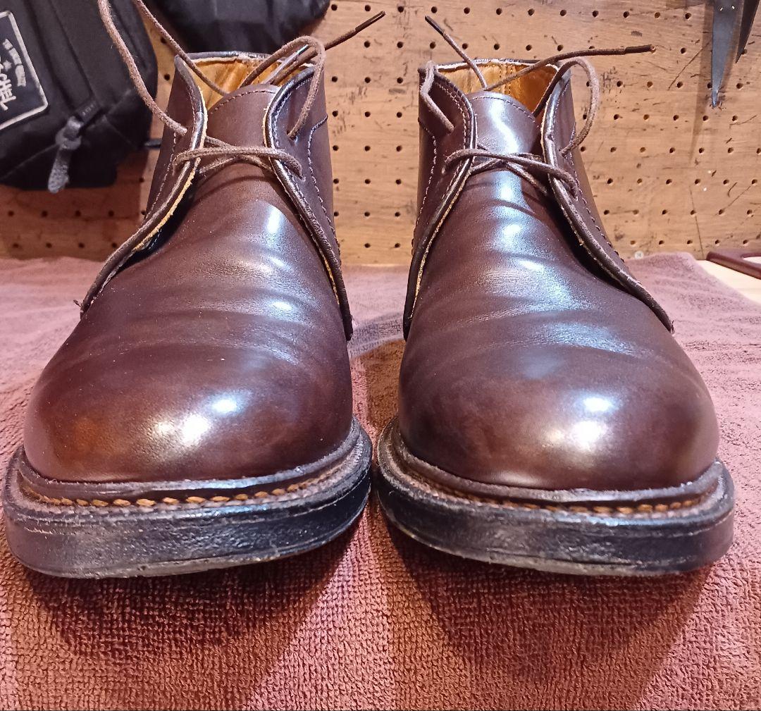 Alden US7D 25cm チャッカ 1327C カーフ バリーラスト