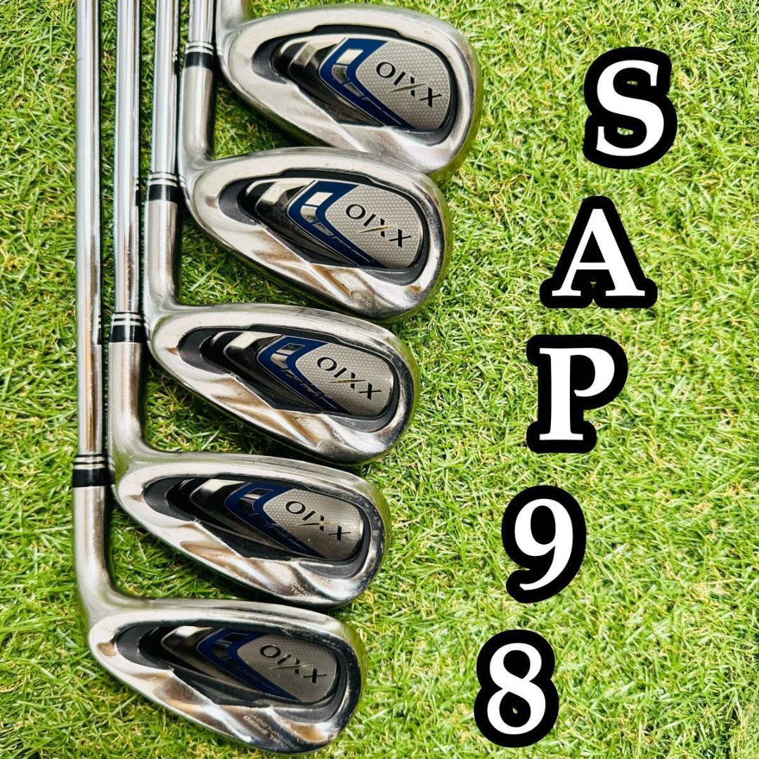 【良品】豪華9本 9代目ゼクシオ XXIO9 メンズアイアンセット スチール S