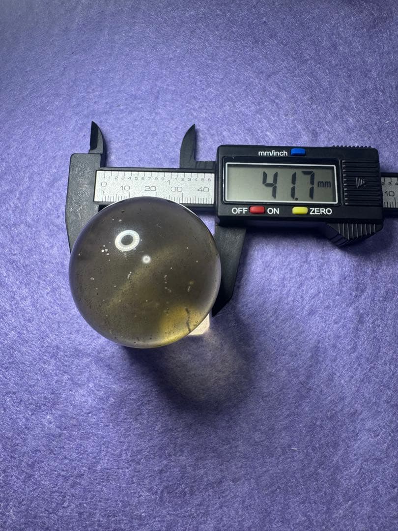 希少　高品質隕石　天然ガラス　リビアングラス丸玉　スフィア　4.１センチ　85g