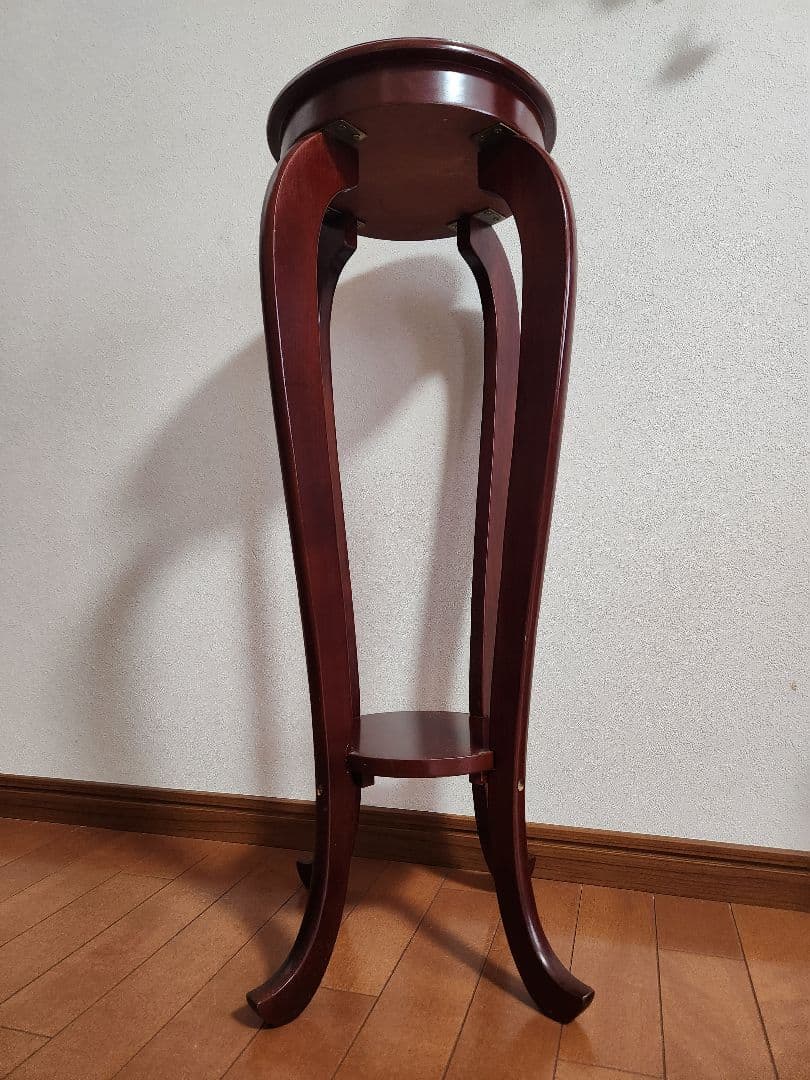 アンティーク花台猫脚飾り棚ヴィンテージ古道具古民家カフェ