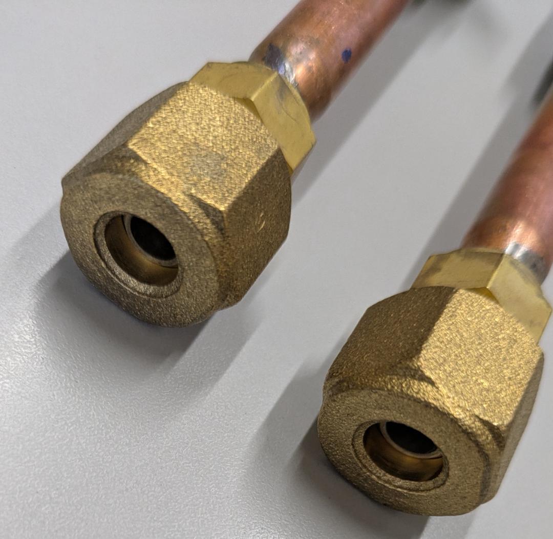 エアコン ドレン勾配フリー用配管接続キット KKWP55A1601　2個