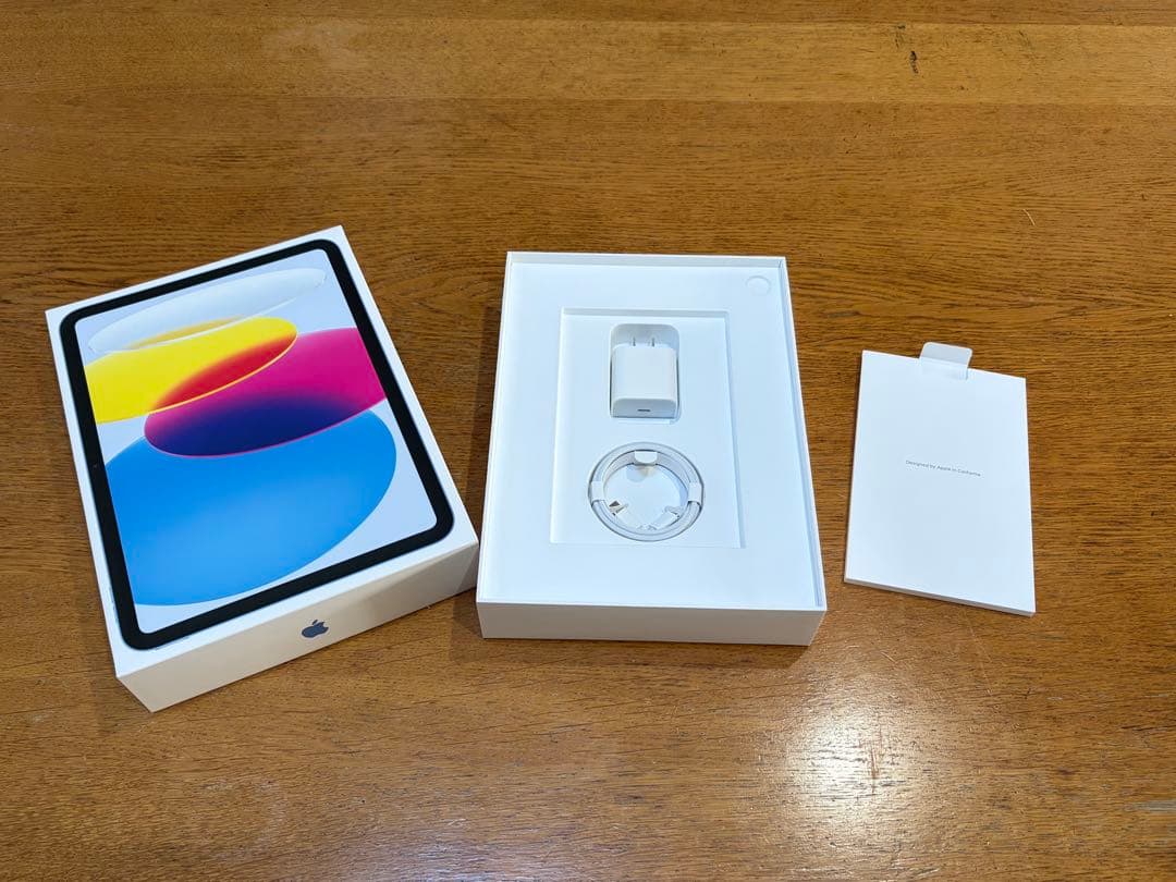 【美品】Apple iPad 10世代 64GB ブルー WiFiモデル