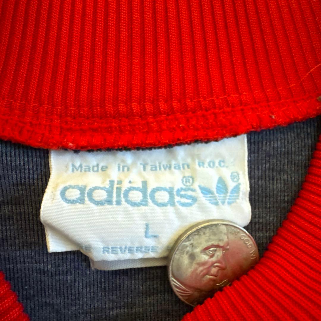 80s Adidas ビンテージ　トラックジャケット　2tone USA