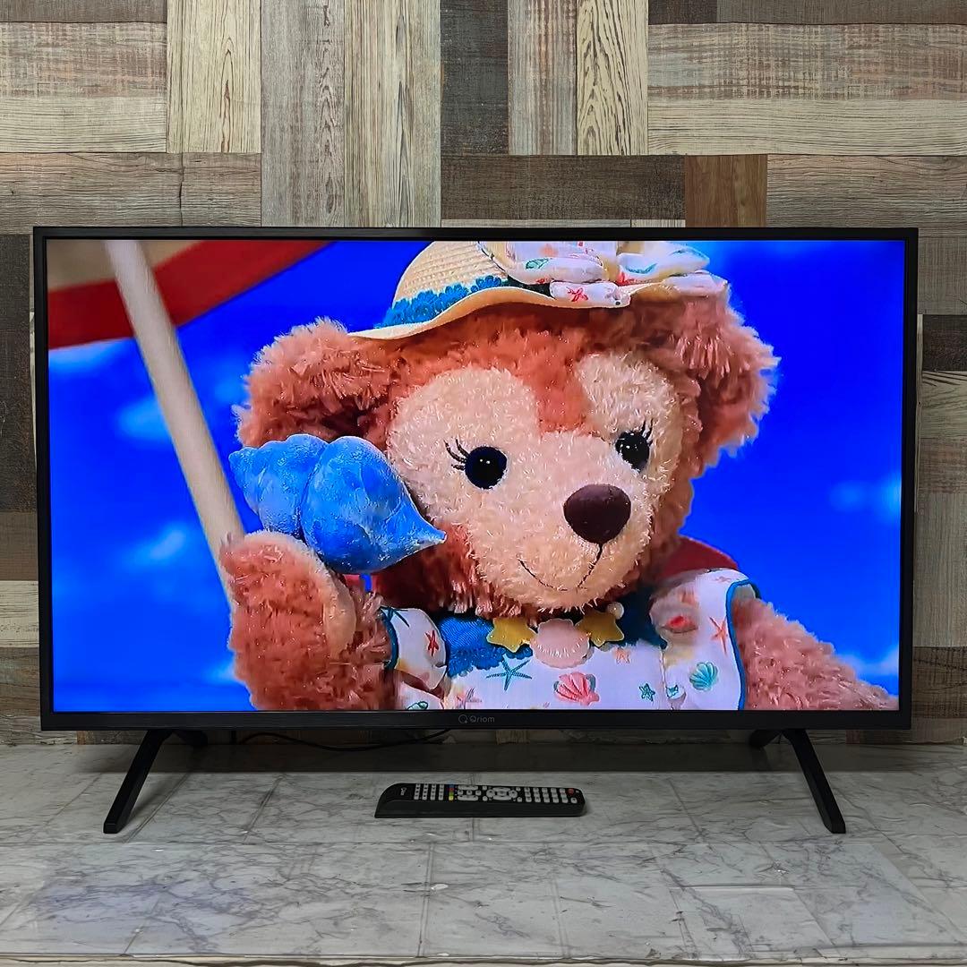 即日受渡❣️全国送料込2年前購入40V型山善液晶テレビ裏番組録画 外付HDD録画