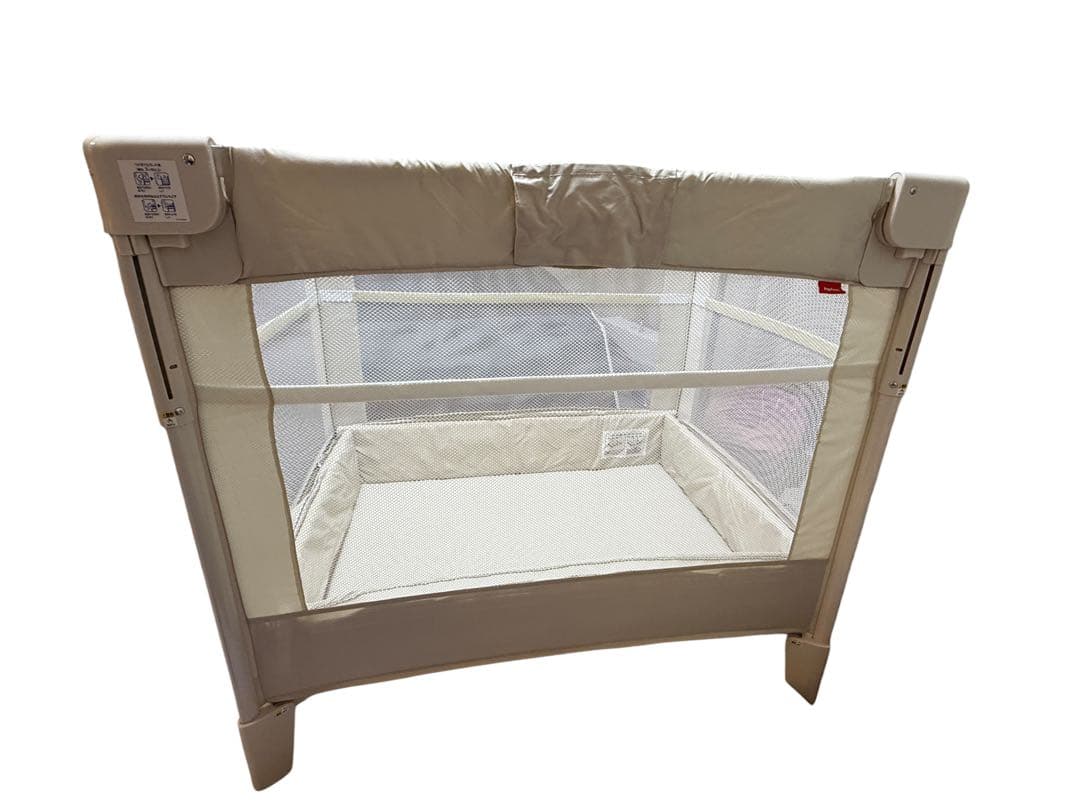 美品　アップリカ(Aprica) 折り畳みミニベビーベッド ココネルエアー