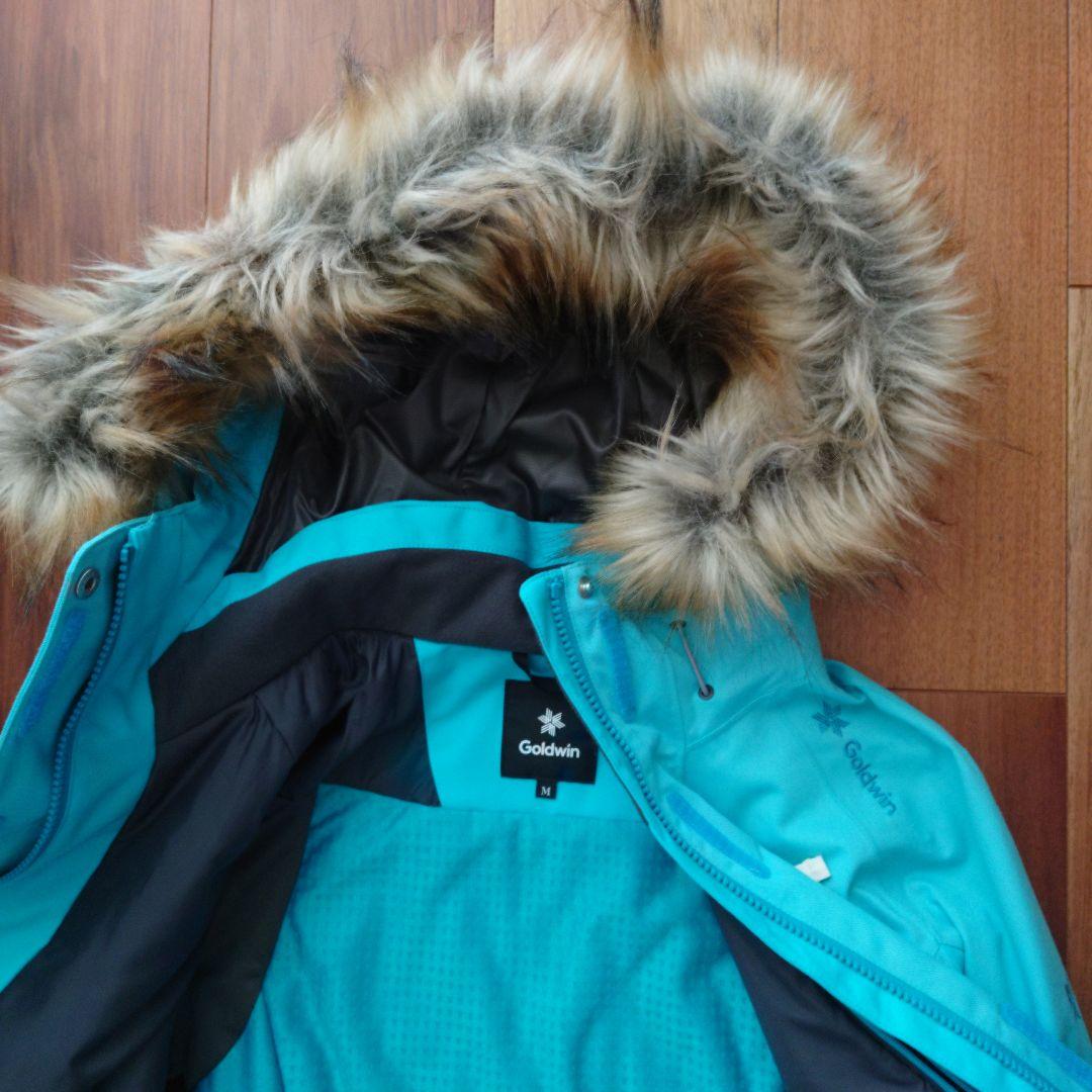 りせさま専用 Goldwin 青色 スキーウェア ファー付き♡カッコいい