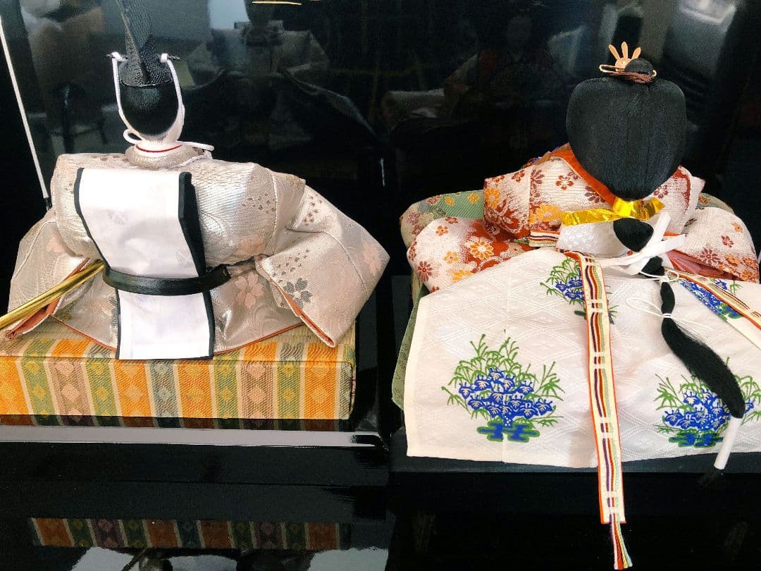 久月【釣りぼんぼり】2段飾り雛人形 ご購入前にご連絡下さい