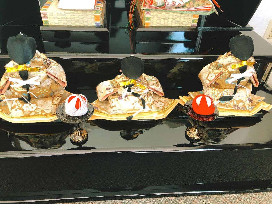 久月【釣りぼんぼり】2段飾り雛人形 ご購入前にご連絡下さい