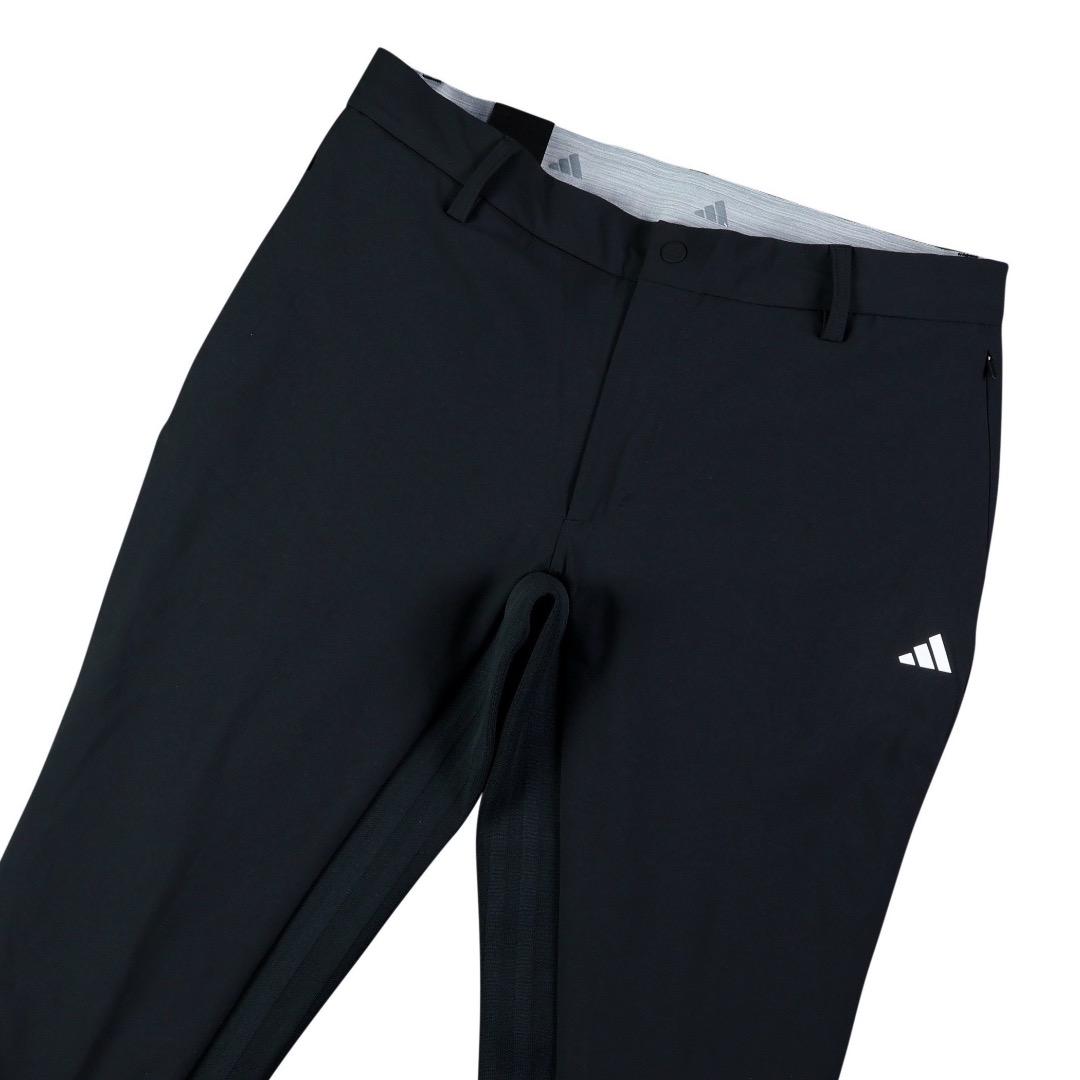 【92】秋冬 定価27,500円 アディダス ゴルフ 中綿 テーパードパンツ 黒