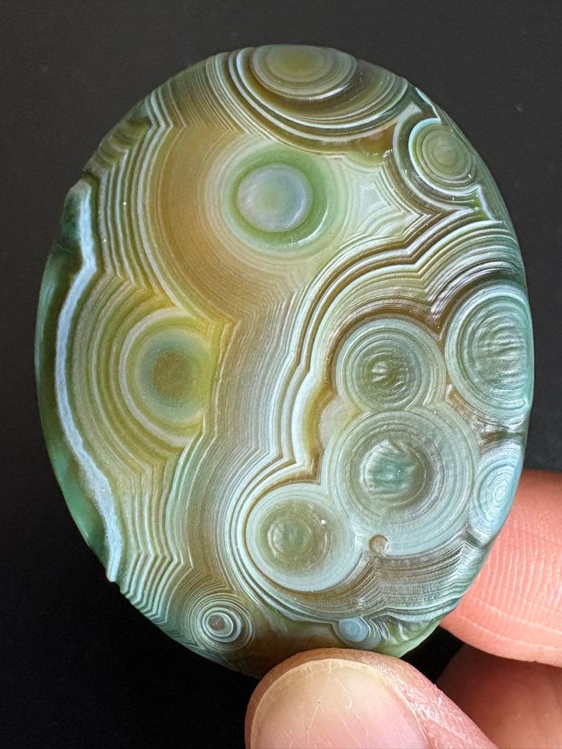 ❤️激レア✳ 40g 究極品質 多彩ゴビ瑪瑙 ゴビアゲート 天眼 鉱物 天然石 N