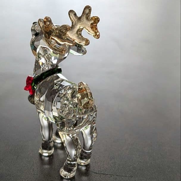 スワロフスキー　「サンタのトナカイ」　5532575　置物