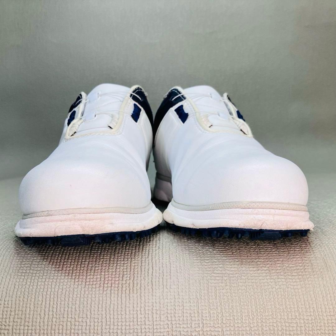 【美品】FOOT JOY 24.5cmフットジョイ スパイクレス　バックBOA