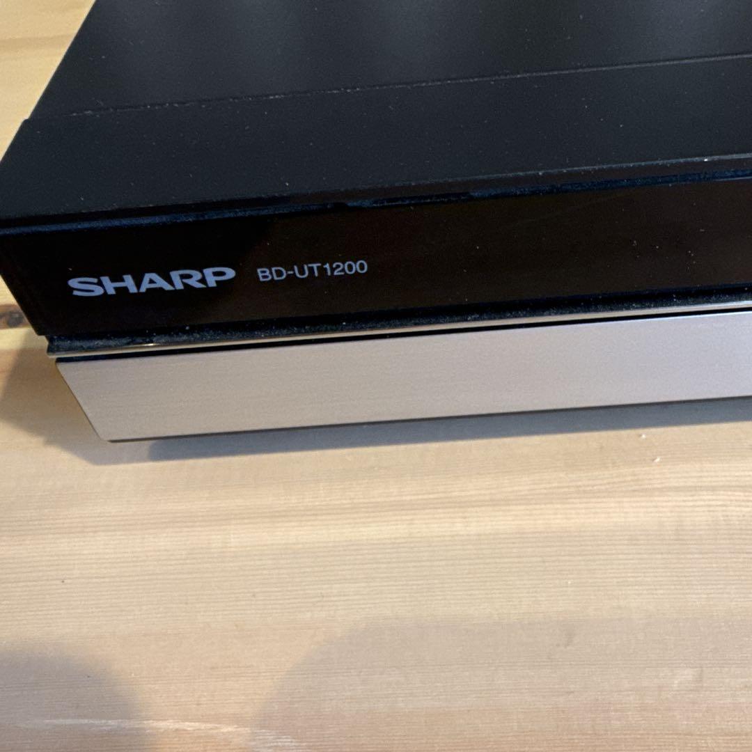 SHARP BD-UT1200 ブルーレイレコーダー 現状品