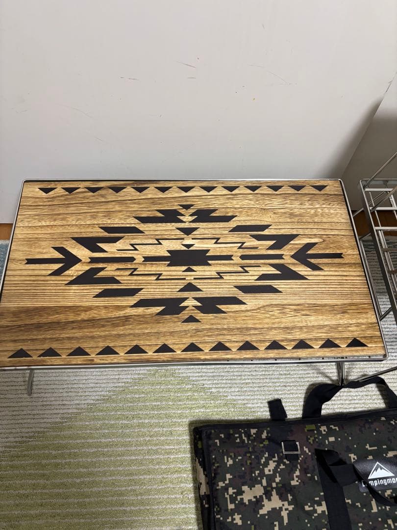 フィールドラック　ステンレス　天板　収納バッグ　キャンピングムーン　NANGO