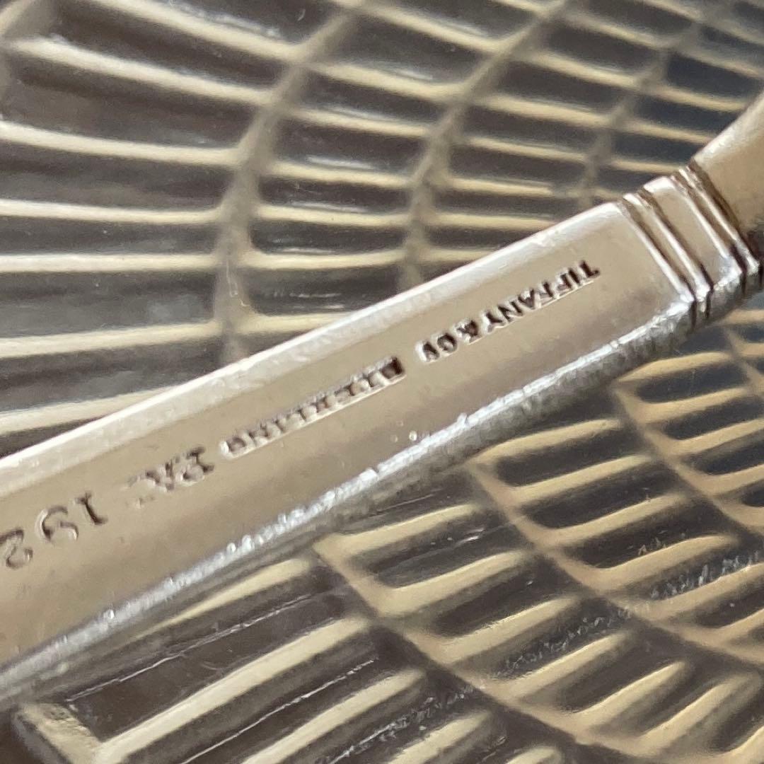 Tiffany 純銀　ティーキャディー　スプーン