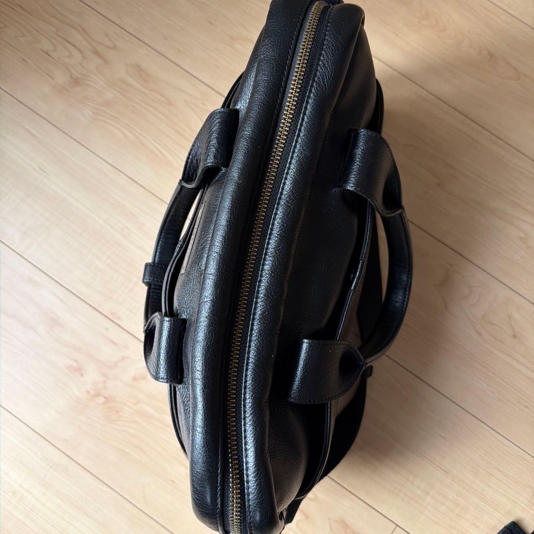 BURBERRY BLACK LABEL ビジネスバッグ ブラック　本革