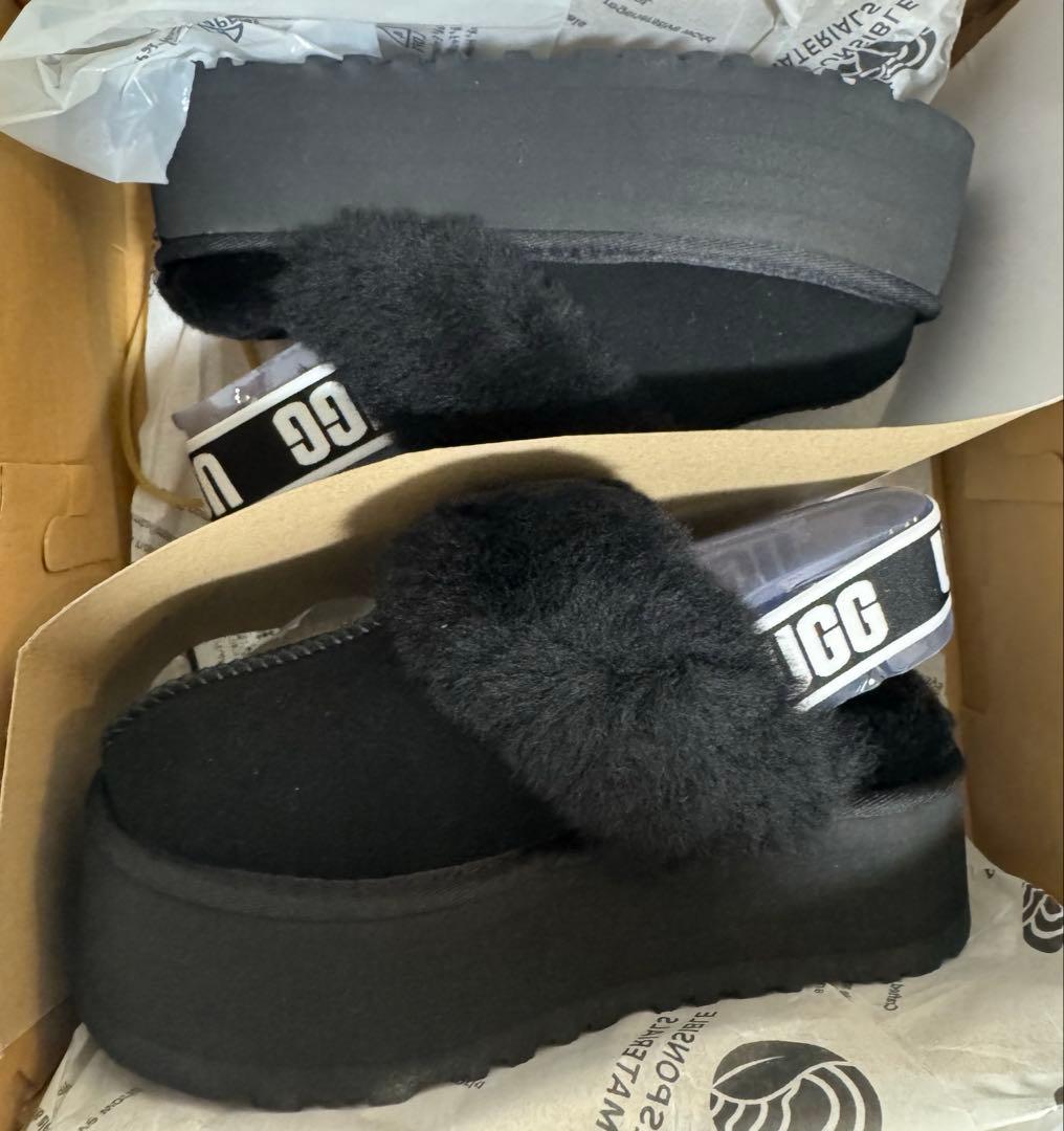 新品 正規品 UGG ファンケット funkette ブラック 23 ブーツ