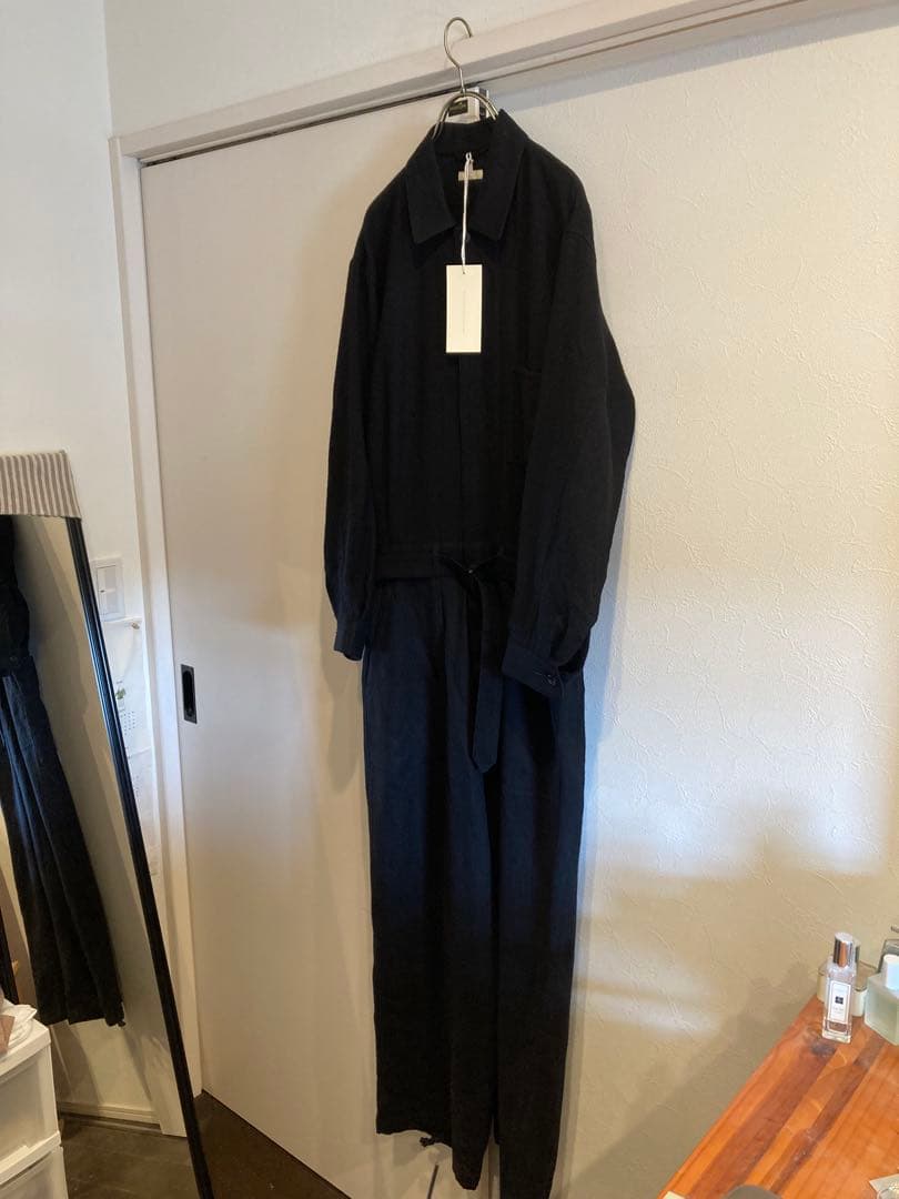 【LIDNM】Mサイズ Felted Wool Utility Overall