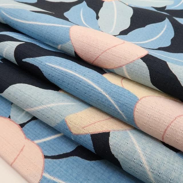 新品 セオアルファ 桃 洗える夏着物 仕付け糸付 トール 小紋 浴衣 3846