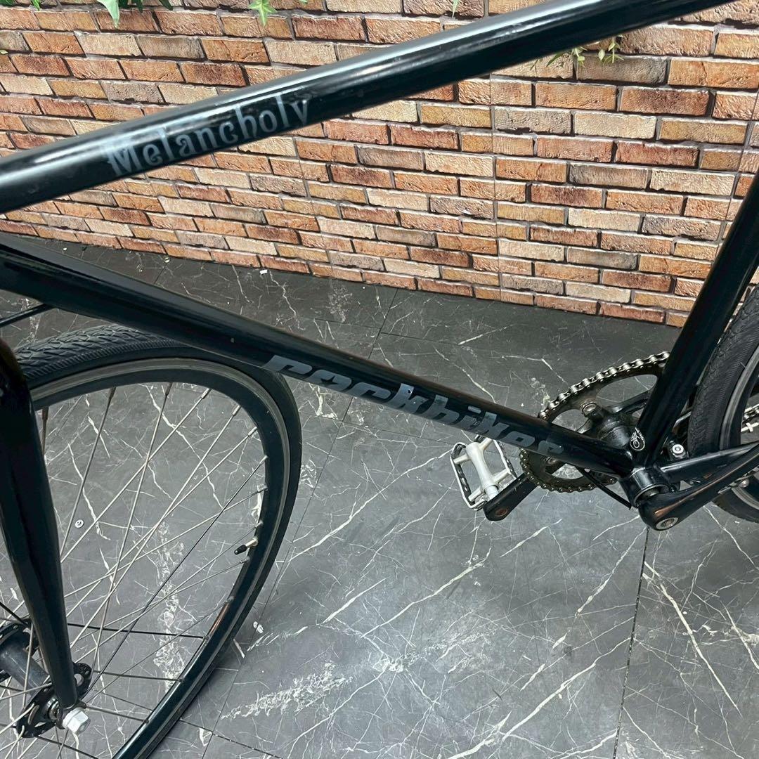 【87】ピストバイク rockbikes Melancholy ブラック