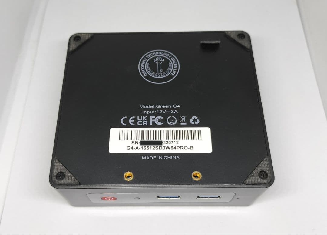 TRIGKEY G4 N100 ミニPC DDR4 16GB SSD 500GB