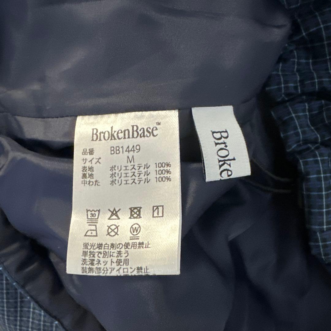 BrokenBase パデッドナイロンテックアノラック