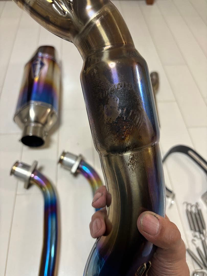 CBR650R アールズギアリアルスペックマフラー 排ガス証明書あり