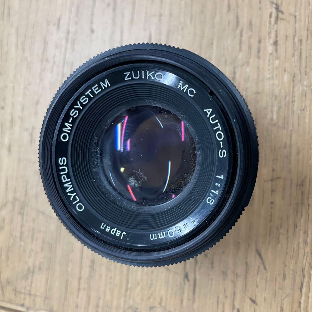 Olympus OM10 Zuiko 50mm F1.8 フィルムカメラボディ