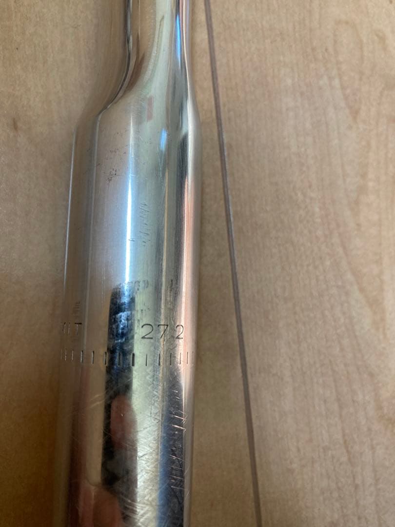 カンパ Cレコ 27.2 シートポストとveloceブレーキ