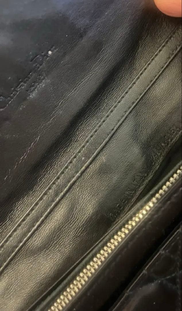 ディオール　ブラックキルティングショルダーバッグ