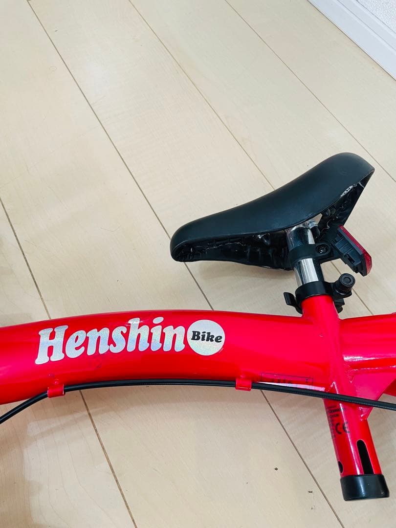 【中古美品】新品部品多数　へんしんバイク　Henshinbike 12インチ
