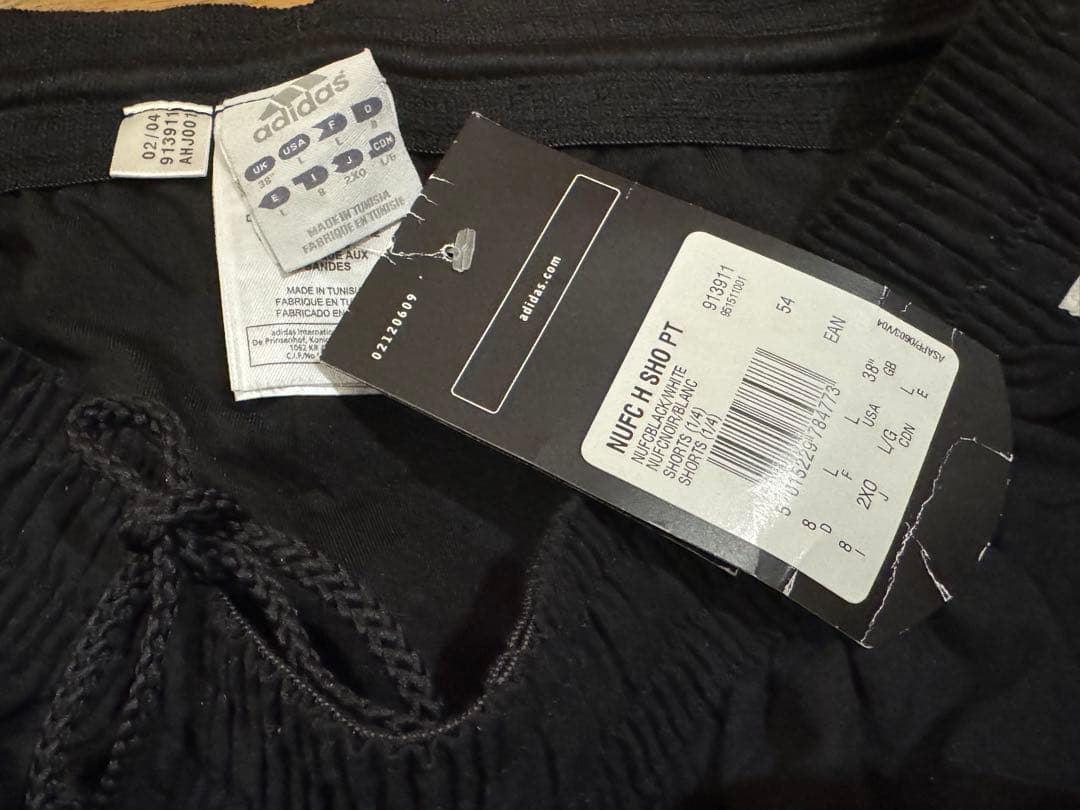 04/05ニューカッスルユナイテッド選手支給スパッツ付きパンツ