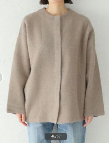 JOURNAL STANDARD　ダブルフェイスコクーンカーディガン