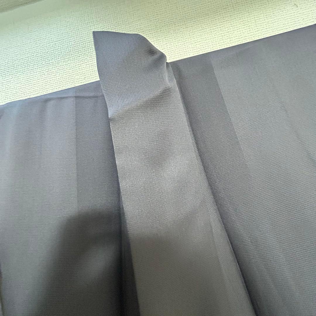 【 値下げ 】 一蔵謹製　八掛がオシャレ！　表もボーダーでオシャレな訪問着４１３