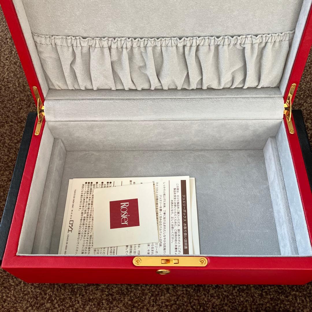 ジュエリーボックス　アクセサリーケース 鍵付き