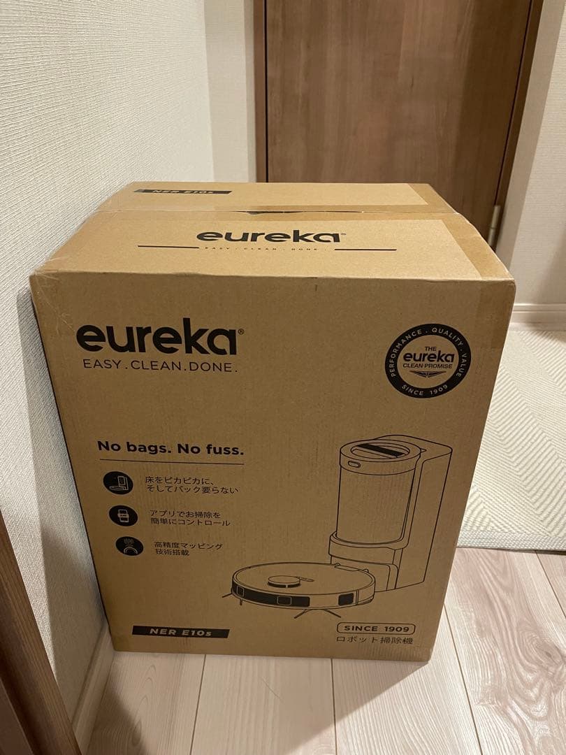 「新品」EUREKA ロボット掃除機E10s ユーリカ強力吸引 サイクロン式