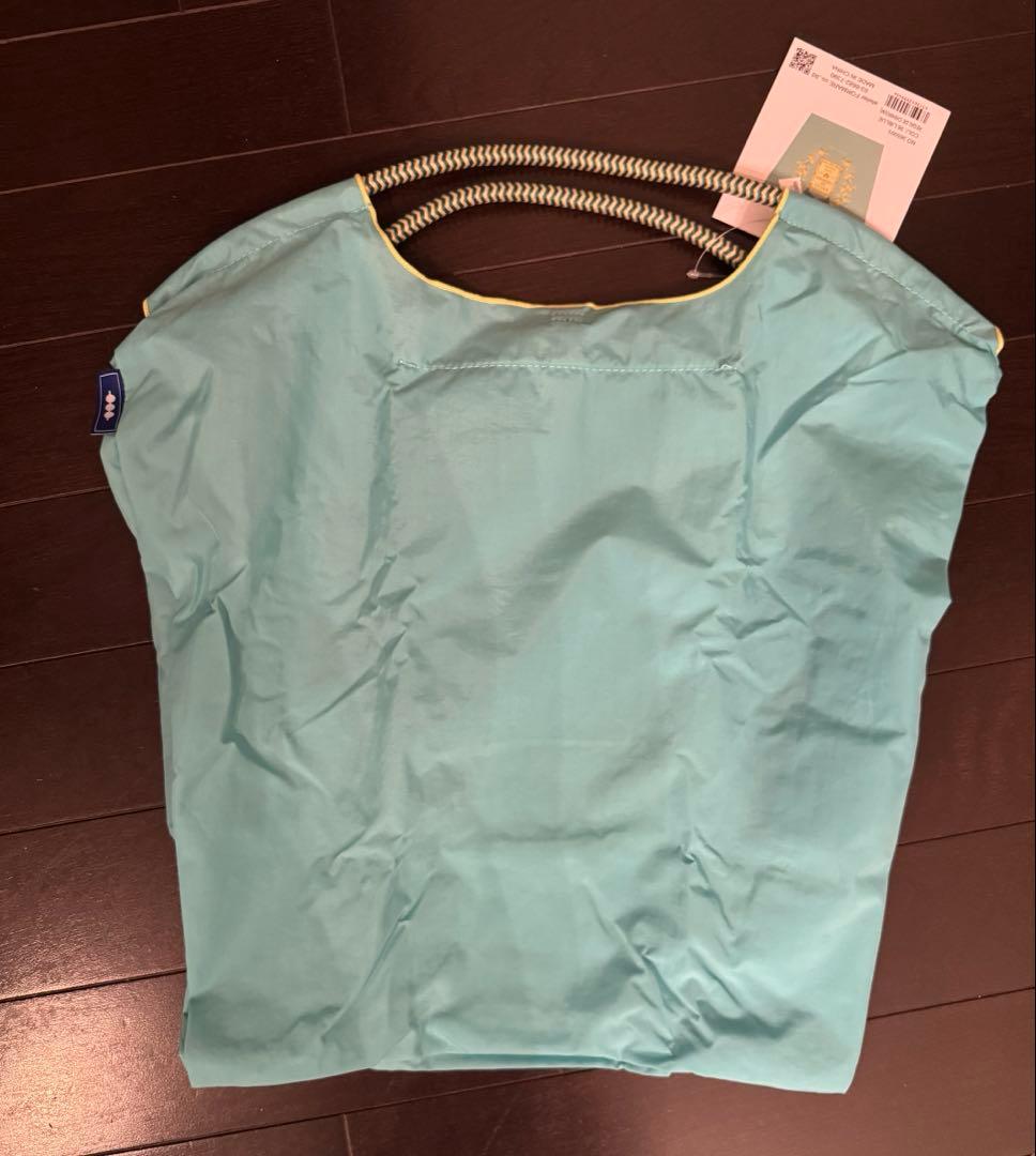 【限定品】カフェタナカ×ボールアンドチェーン　コラボバッグ（Mサイズ、グリーン）