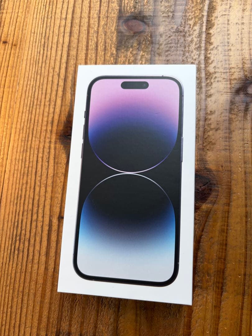 【極美品】iPhone14 Pro ディープパープル　128GB SIMフリー