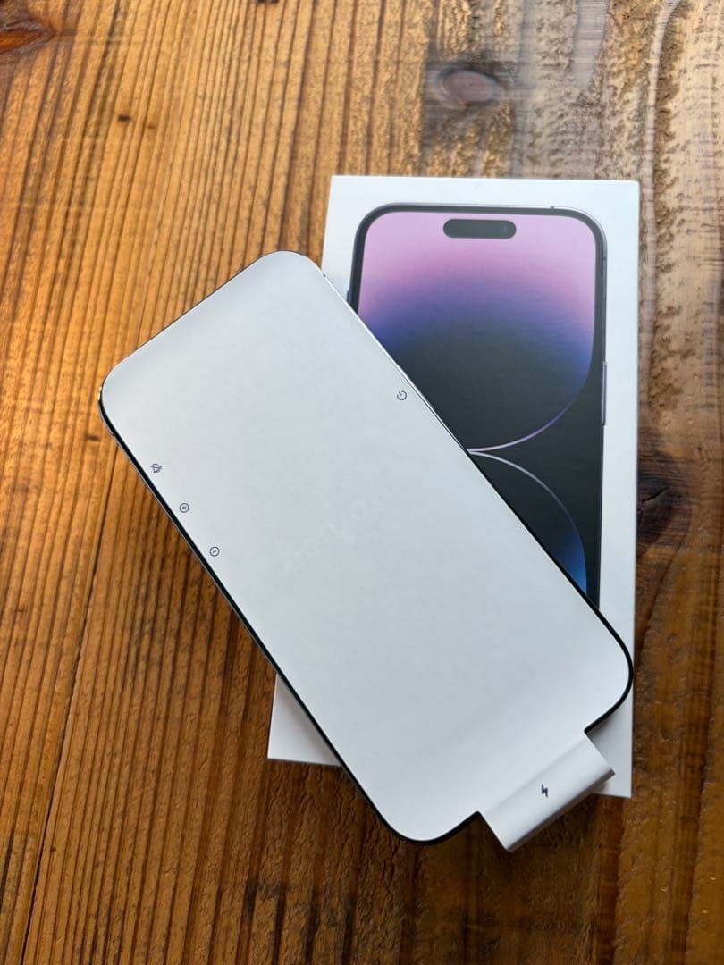 【極美品】iPhone14 Pro ディープパープル　128GB SIMフリー