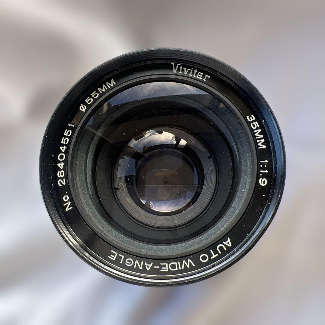 Vivitar 35mm F1.9 MF Lens M42オールドレンズ