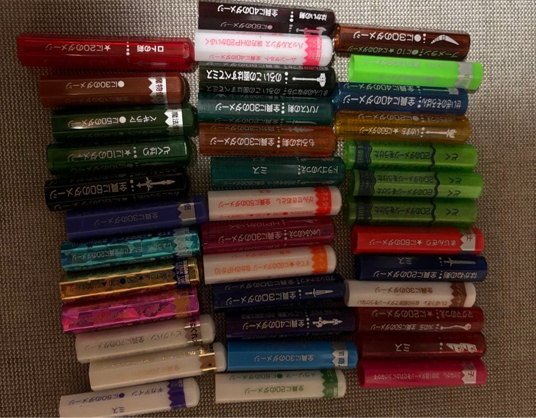 ドラゴンクエスト　初代　バトル鉛筆　コンプリートセット　レア